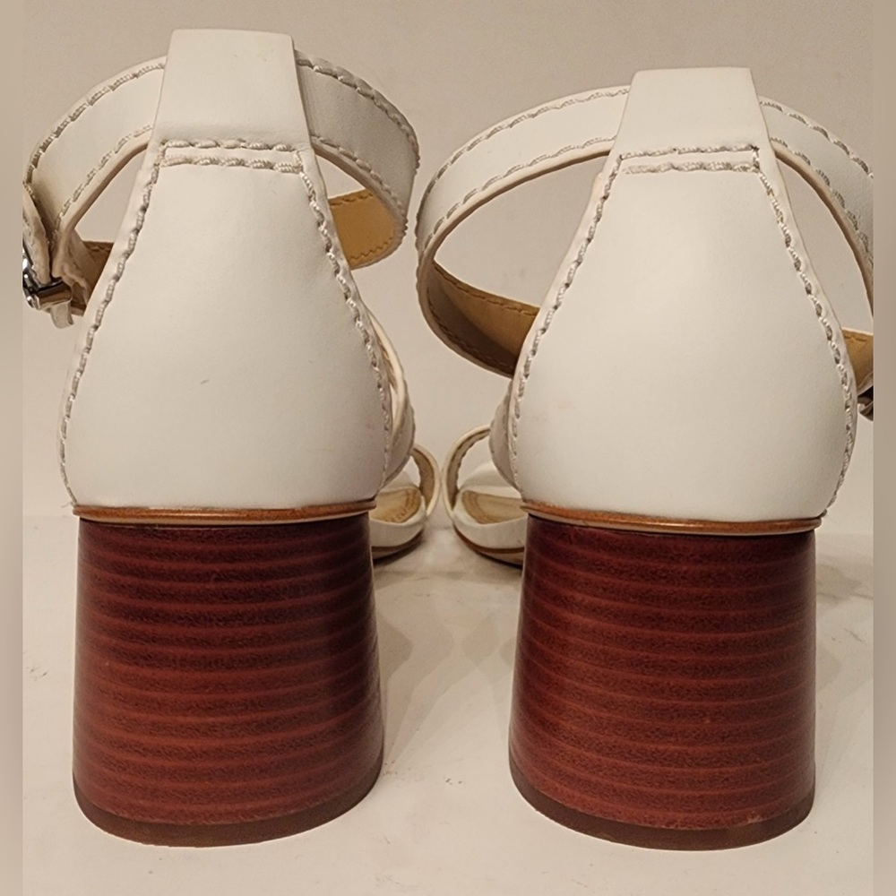 Michael Kors Ashton Crisscross Sandals Women’s White Size 10 - Picture 7 of 15
